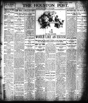 The Houston Post. (Houston, Tex.), Vol. 21, No. 97, Ed. 1 Tuesday, June 20, 1905