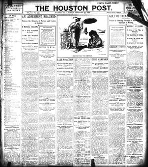 Primary view of object titled 'The Houston Post. (Houston, Tex.), Vol. 21, No. 193, Ed. 1 Sunday, September 24, 1905'.