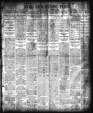Primary view of object titled 'The Houston Post. (Houston, Tex.), Vol. 20, No. 255, Ed. 1 Friday, November 25, 1904'.