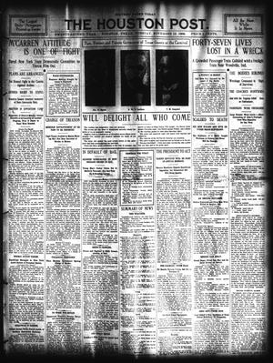 The Houston Post. (Houston, Tex.), Vol. 22, Ed. 1 Tuesday, November 13, 1906