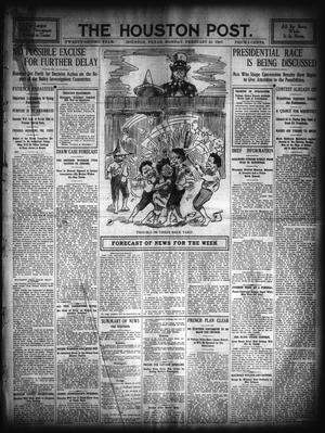 The Houston Post. (Houston, Tex.), Vol. 22, Ed. 1 Monday, February 25, 1907