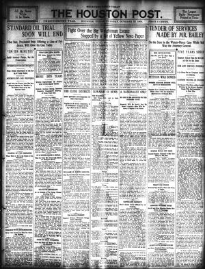 The Houston Post. (Houston, Tex.), Vol. 22, Ed. 1 Tuesday, October 16, 1906