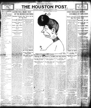 Primary view of object titled 'The Houston Post. (Houston, Tex.), Vol. 21, No. 361, Ed. 1 Sunday, March 11, 1906'.