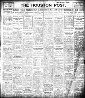 The Houston Post. (Houston, Tex.), Vol. 21, No. 189, Ed. 1 Wednesday, September 20, 1905
