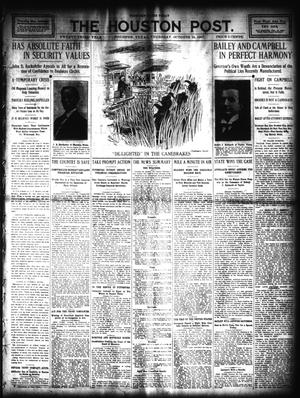 The Houston Post. (Houston, Tex.), Vol. 23, Ed. 1 Thursday, October 24, 1907