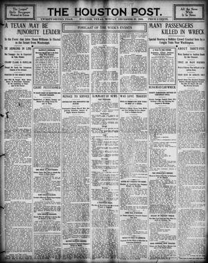 Primary view of object titled 'The Houston Post. (Houston, Tex.), Vol. 22, Ed. 1 Monday, December 31, 1906'.