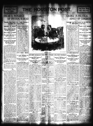 Primary view of object titled 'The Houston Post. (Houston, Tex.), Vol. 23, Ed. 1 Monday, December 9, 1907'.