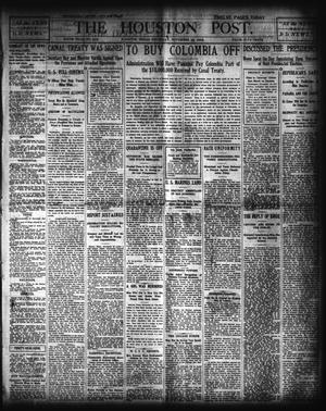 Primary view of The Houston Post. (Houston, Tex.), Vol. 19, No. 228, Ed. 1 Thursday, November 19, 1903