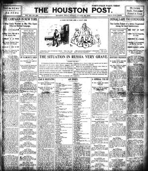 The Houston Post. (Houston, Tex.), Vol. 21, No. 228, Ed. 1 Sunday, October 29, 1905