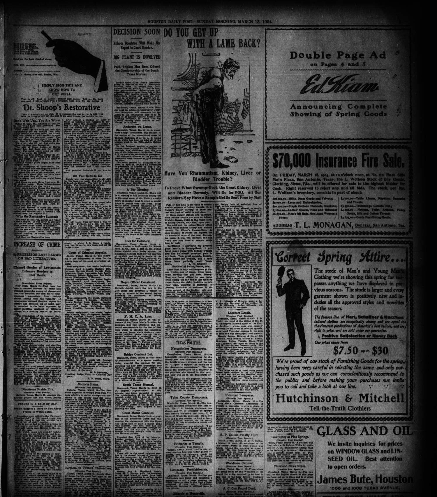The Houston Post. (Houston, Tex.), Vol. 19, No. 343, Ed. 1 Sunday, March 13, 1904
                                                
                                                    [Sequence #]: 3 of 44
                                                