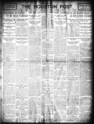 The Houston Post. (Houston, Tex.), Vol. 23, Ed. 1 Tuesday, October 29, 1907