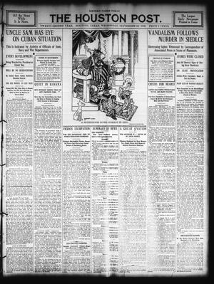 The Houston Post. (Houston, Tex.), Vol. 22, Ed. 1 Wednesday, September 12, 1906