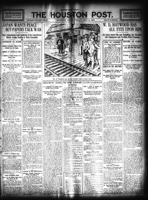 Primary view of object titled 'The Houston Post. (Houston, Tex.), Vol. 23, Ed. 1 Friday, July 12, 1907'.