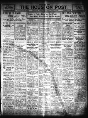 Primary view of object titled 'The Houston Post. (Houston, Tex.), Vol. 23, Ed. 1 Wednesday, April 17, 1907'.