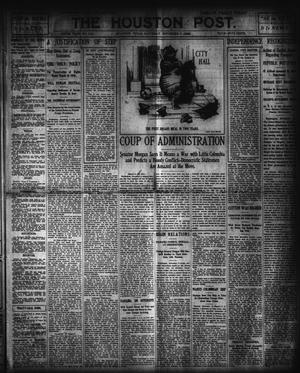 Primary view of object titled 'The Houston Post. (Houston, Tex.), Vol. 19, No. 216, Ed. 1 Saturday, November 7, 1903'.