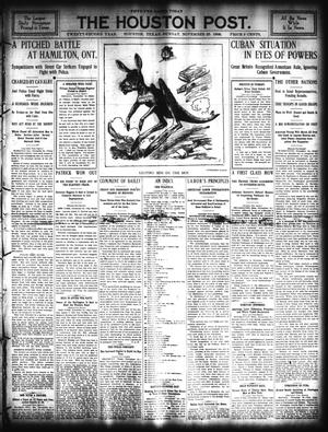 The Houston Post. (Houston, Tex.), Vol. 22, Ed. 1 Sunday, November 25, 1906