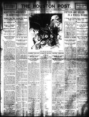 Primary view of object titled 'The Houston Post. (Houston, Tex.), Vol. 23, Ed. 1 Sunday, September 29, 1907'.
