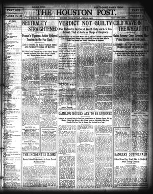 Primary view of object titled 'The Houston Post. (Houston, Tex.), Vol. 21, No. 39, Ed. 1 Sunday, April 23, 1905'.