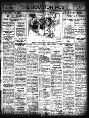 The Houston Post. (Houston, Tex.), Vol. 22, Ed. 1 Wednesday, November 28, 1906