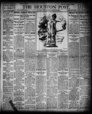 Primary view of object titled 'The Houston Post. (Houston, Tex.), Vol. 19, No. 346, Ed. 1 Wednesday, March 16, 1904'.