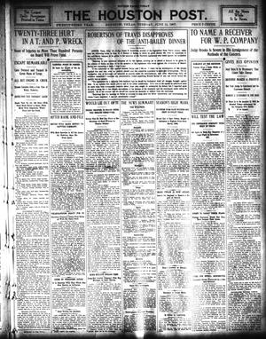 The Houston Post. (Houston, Tex.), Vol. 23, Ed. 1 Tuesday, June 11, 1907