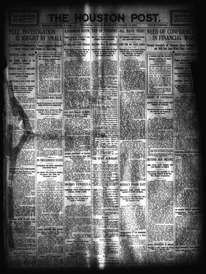 Primary view of object titled 'The Houston Post. (Houston, Tex.), Vol. 23, Ed. 1 Monday, August 19, 1907'.