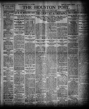 Primary view of object titled 'The Houston Post. (Houston, Tex.), Vol. 20, No. 7, Ed. 1 Tuesday, April 12, 1904'.