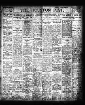 Primary view of object titled 'The Houston Post. (Houston, Tex.), Vol. 21, No. 92, Ed. 1 Thursday, June 15, 1905'.
