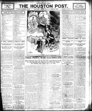 The Houston Post. (Houston, Tex.), Vol. 22, Ed. 1 Sunday, April 22, 1906