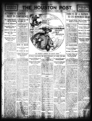 The Houston Post. (Houston, Tex.), Vol. 23, Ed. 1 Tuesday, October 1, 1907