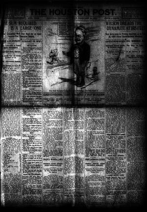 Primary view of object titled 'The Houston Post. (Houston, Tex.), Vol. 27, Ed. 1 Saturday, February 24, 1912'.