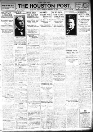 The Houston Post. (Houston, Tex.), Vol. 28, Ed. 1 Friday, October 24, 1913