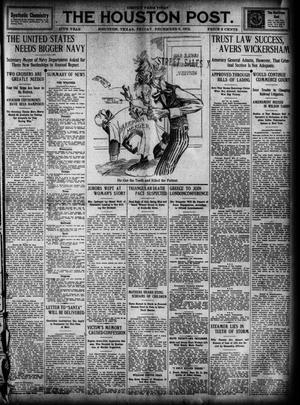 The Houston Post. (Houston, Tex.), Vol. 27, Ed. 1 Friday, December 6, 1912