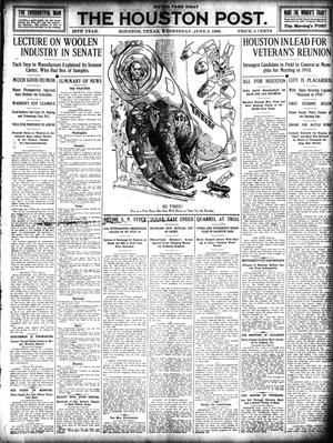 The Houston Post. (Houston, Tex.), Vol. 25, Ed. 1 Wednesday, June 9, 1909