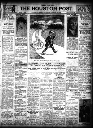 The Houston Post. (Houston, Tex.), Vol. 28, Ed. 1 Saturday, August 2, 1913