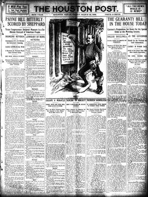 The Houston Post. (Houston, Tex.), Vol. 24, Ed. 1 Friday, March 26, 1909