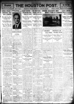 The Houston Post. (Houston, Tex.), Vol. 28, Ed. 1 Thursday, January 15, 1914