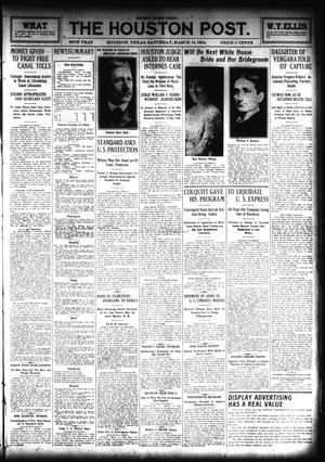 The Houston Post. (Houston, Tex.), Vol. 28, Ed. 1 Saturday, March 14, 1914