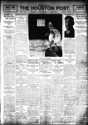 The Houston Post. (Houston, Tex.), Vol. 28, Ed. 1 Thursday, April 9, 1914
