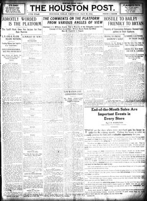 The Houston Post. (Houston, Tex.), Vol. 27, Ed. 1 Thursday, May 30, 1912
