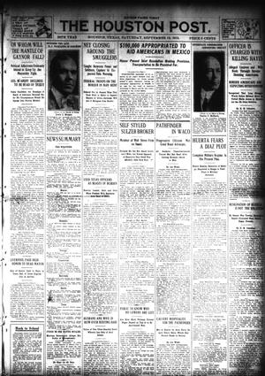 The Houston Post. (Houston, Tex.), Vol. 28, Ed. 1 Saturday, September 13, 1913
