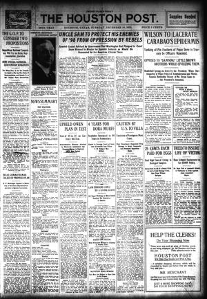 The Houston Post. (Houston, Tex.), Vol. 28, Ed. 1 Tuesday, December 16, 1913