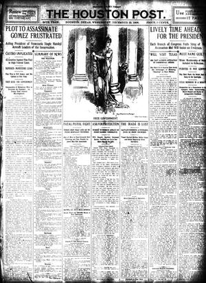 The Houston Post. (Houston, Tex.), Vol. 24, Ed. 1 Wednesday, December 23, 1908