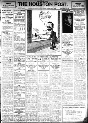 The Houston Post. (Houston, Tex.), Vol. 28, Ed. 1 Thursday, March 12, 1914