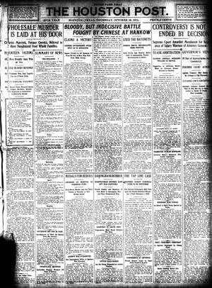 The Houston Post. (Houston, Tex.), Vol. 27, Ed. 1 Thursday, October 19, 1911