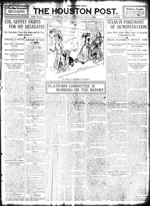 The Houston Post. (Houston, Tex.), Vol. 24, Ed. 1 Thursday, July 9, 1908
