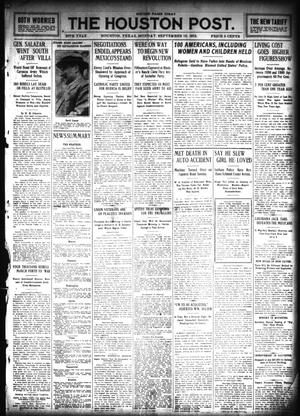 The Houston Post. (Houston, Tex.), Vol. 28, Ed. 1 Monday, September 15, 1913