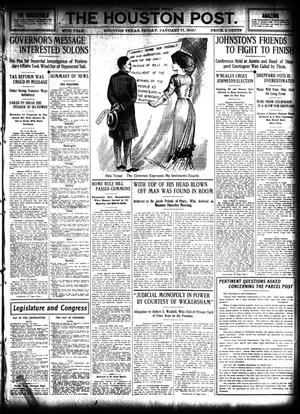 The Houston Post. (Houston, Tex.), Vol. 27, Ed. 1 Friday, January 17, 1913