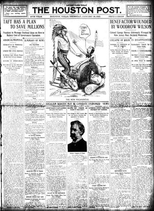 The Houston Post. (Houston, Tex.), Vol. 27, Ed. 1 Thursday, January 18, 1912