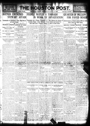 The Houston Post. (Houston, Tex.), Vol. 24, Ed. 1 Wednesday, May 13, 1908